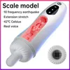 Sexspielzeug Massagegerät Männliche Masturbationschale Vibrator Heizung Teleskop Saugen Echte Vagina Automatischer Blowjob Penis Orgasmus Spielzeug für Männer Maschine