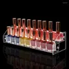 Storage Boxes Multi-layer Nail Polish Display Rack Stand Case Lipstick Organizer Box Manicure 31 9 7.5cm