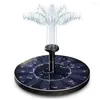 Tuindecoraties Mini Floating Solar Fountain Water Pool Pond Decoratie paneel aangedreven pomp Decor