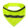 Dog Apparel Reflective Bandana Neckerchief Safety Vest Pet Bib Hunting Scarf For Small Medium Large Dogs Hounds Accessorie