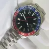 Super-Version, klassische Herren-Armbanduhr im 3-Stil, 44 mm Zifferblatt, 2813 Uhrwerk, automatisches Datum, Saphirglas, leuchtend, raffinierter Stahl, Kaliber 7, Mechani2935