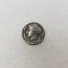 고대 그리스 동전 복사 은판금 금속 공예 특별 선물 타입 3406
