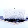 Factory direct whole brand new handmade perfect beaded evening bag with satin for wedding banquet party porm2948
