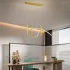 Hanger lampen Noordelijke moderne ledlichten armaturen voor eetkamer bar restaurant deco hangende lamp ophanging indoor verlichting decor