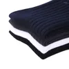 Men's Socks 4Pairs High Quality Comb Cotton White Black Thermal Comfortable Male Solid Sokken Mens Bussiness Dress Sock Soks