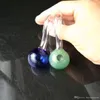 Couleur grande bulle s pot gros verre Bongs brûleur à mazout conduites d'eau en verre accessoires de tuyau de fumée