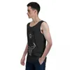 Herrtankstoppar cardano daedalus plånbok II Case Top Shirt Ada Vest Men Set Funny Novelty Casual Grafisk ärmlös plagg