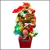 Árvore de chegada das decorações de Natal para árvores artificiais de DIY em casa Drop Drop Drip Garden Garden Festive Party Supplies Otlug