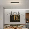 Hanger lampen Noordelijke moderne ledlichten armaturen voor eetkamer bar restaurant deco hangende lamp ophanging indoor verlichting decor