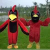 Neues Eagle Hawk Maskottchen Kostüm Cartoon Charakter Vogel Maskottchen Weihnachten Halloween Outfit Fancy Party Kleid Outfits Erwachsene