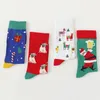 Men's Socks Women Men Christmas Comfortable Thermal Cotton Sock Short Warm Xmas