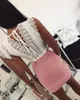 Kjolar sexig klubbkläder vitrosa khaki kvinnor mini hög midja bodycon blyerts kors kjol bandage