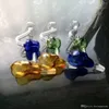 Neue Skeleton Rose S Großhandel Glasbongs Glas Shisha Rauchpfeife Zubehör