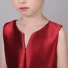 Vêtements ethniques Enfants Vin Rouge Robe De Princesse Sans Manches Robes De Fille De Fleur Pour Le Mariage Pageant Fête D'anniversaire Tutu Robe De Bal