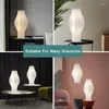 Hanglampen Italiaanse postmoderne acryllamp met licht en schaduwwitte gras rok Noordse woonkamer dineren luxe slaapkamer deco