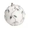 Christmas Decorations 2022 1pc 8cm Balls Tree Home Rhinestone Glitter Xmas For Gift Ball #4