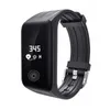 Fitness Tracker Smart Armband Heart Retvet Monitor Waterproof Smart Watch Activity Tracker Wristwatch för iPhone Android Mobiltelefon Smart Watch