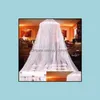 Mosquito Net Dome Elegent Lace Summer House Bed Netting Canopy Circar Sale 1Obx 5Gb5 Drop Delivery Home Garden Textiles Ropa de cama Suppl Otxma