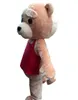 Teddy Bear Mascot Costume Suit Adult Halloween Funny Party