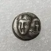 COPIA DI MONETE del Greco antico Artigianato in metallo placcato argento Regali speciali Tipo77