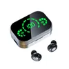 YD04 TWS Kulakiçi Bluetooth 5.3 Oyun Kulaklıkları Ayna Gerçek Kablosuz Kulak İçi Kulaklıklar Spor için Gürültü Engelleme Perakende Kutulu LED Pil Ekranı