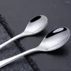 Dinnerware Sets 4PCS Baby Teaspoon Spoon Flatware Feeding Fork Knife Utensils Set Kids Cutlery Children Tableware