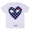 23S speelt Designer Mens T Shirts Dames Katoen Embroidery Love Eyes T -Shirt Loose Casual paar Stijl Gedrukte korte mouw Bottomu70G