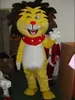 Lion King Simba Mascot Costume Custom Fancy Costume Anime Kits For Halloween Party Event