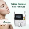 Pico-Laser Tattoo Machine 808 диодное лазерное снятие волос Picosecond Q Переключатель и yag Удал