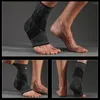 Поддержка голеностопного сустава 1 ПК Защитный футбольный баскетбольный баскетбольный сжатие нейлоновые ремни защиты ремня ремня