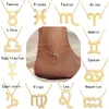 12 Constellation Anklets Alloy Simple Feet Chain Creative Gift Fashion Accessories