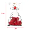 Explosive angel eternal flowers glass cover roses creative ornaments Christmas gifts Valentine's Day roses