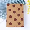 Pequeno Kraft Paper Notebook Notepad Di￡rio do Di￡rio do di￡rio de tinta Padr￣o de desenho de pintura SN538