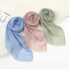 Sequins Cotton Viscose Hijab Scarf Shimmer Glitters Muslim Woman Turban Female Plain Islamic Shawls and Wraps Headscarf 180x80cm