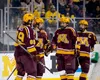 James College Hockey Wears Ice Hockey Mens Minnesota Golden Gophers Custom Stitched 2 Jackson LaCombe Brock Faber Ryan Johnson Jaxon Nelson Jimmy Snuggerud Matthew