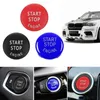 New Car Engine START Button Replace Cover STOP Switch Accessory Key Decor for BMW X1 X5 E70 X6 E71 Z4 E89 35 Series E90 E91 E60