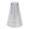 Baking Tools 3pcs Set Russian Icing Piping Pastry Nozzle Tips Cakes Decoration Stainless Steel Nozzles Cupcake