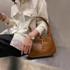 Totes Luxury Underarm Bag Women Genuine Leather Handbags Designer Lock Tote Female Shoulder Bags For Ladies Hand Sac A Main Femme275a