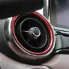 Accessories Car AC Air Outlet Conditioning Cover Ring Vent Decoration Trim For Mazda MX5 mazda 2 CX3 MX5 RF ND2473870