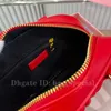 Moda nuova borsa a tracolla rossa da donna stile classico borse a tracolla temperamento borse shopping portafoglio porta carte