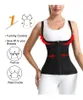 Damesjaberse vrouwen sauna pak taille trainer neopreen shirts voor sport workout corset hitte body shaper afslankte lange mouw zweet t-shirt