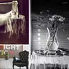 Poduszka Przezroczysty stolik kawowy Okrągły akrylowy duch Pływający magiczny obrus Kreatywna strona do omówienia czasu wolnego
