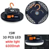 15600 mah Lanterne Portable 60 Watt Camping Lanterne LED Aimant Rechargeable Puissant Fashlight Pêche Lumière Travail En Plein Air Réparation