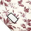 Floral Cavas Sac De Rangement Pochette Personnalisé Voyager Shopping Lettres Imprimées Plage Sac Fourre-Tout Sac À Main Décontracté