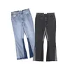 M￤ns jeans LAWFOO2022 V￥r och sommar i de ursprungliga l￤nderna Tide Hip Hop Rock Stitching Women's Casual Pant