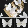 Fridge Magnets 12Pcs 3D Butterfly Wall Stickers Decal Decor Art Magnet Decoration Home High Quality