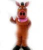 Costume de mascotte de cochon pumba fait main chaud de haute qualité costume de mascotte de dessin animé adulte