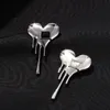Cute Lava Heart Brooch Women Men Heart Brooches Suit Lapel Pin Gift for Love Couple