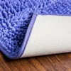 Tapis Tapis de bain de haute qualité Tapis de douche extérieur antidérapant et porte de plancher de salle de bain en chenille