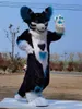 2023 Huksy Dog Fursuit Teen Mascot Costumes Cartoon Mascot Apparel Performance Carnival Adult Size Promotional Advertising Clothings